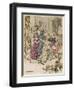 Customs, Christmas, Games-Arthur Rackham-Framed Art Print