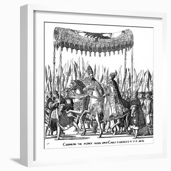 Customs, Coronations, Euro-null-Framed Art Print