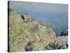 Customs House at Varengeville-Claude Monet-Stretched Canvas