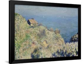 Customs House at Varengeville-Claude Monet-Framed Giclee Print