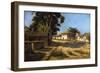 Customs House Monterey-Manuel Valencia-Framed Art Print