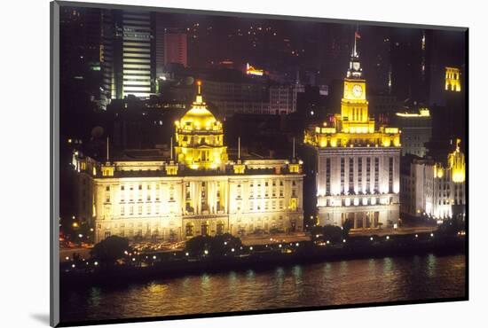 Customs House, the Bund, Whampoa River, Shanghai, China-Dallas and John Heaton-Mounted Photographic Print