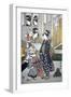 Customs of the Year: New Year's, Two Women-Toyokuni-Framed Giclee Print