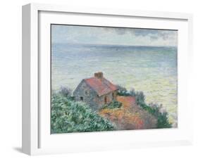 Customs Post at Dieppe, 1882-Claude Monet-Framed Giclee Print