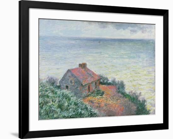 Customs Post at Dieppe, 1882-Claude Monet-Framed Giclee Print