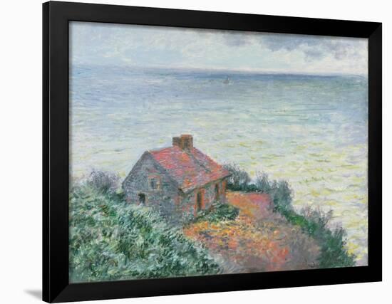 Customs Post at Dieppe, 1882-Claude Monet-Framed Giclee Print