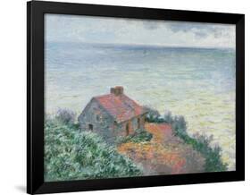 Customs Post at Dieppe, 1882-Claude Monet-Framed Giclee Print