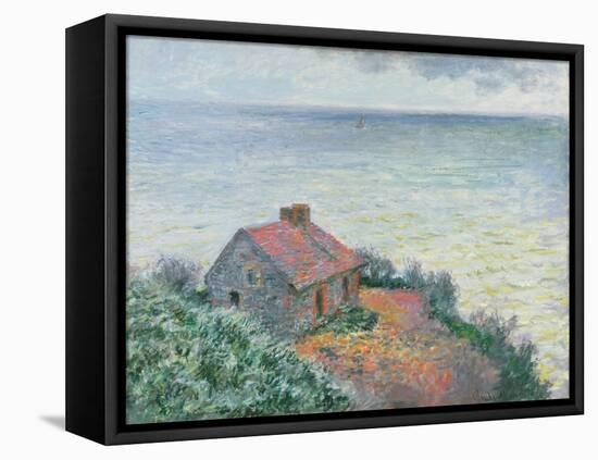 Customs Post at Dieppe, 1882-Claude Monet-Framed Stretched Canvas