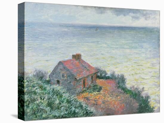 Customs Post at Dieppe, 1882-Claude Monet-Stretched Canvas
