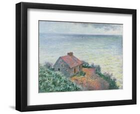 Customs Post at Dieppe, 1882-Claude Monet-Framed Premium Giclee Print