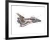 Cut-Away Diagram of the Space Shuttle-null-Framed Photo