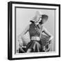 Cut Out Mid Riff Summer Dress-Yale Joel-Framed Photographic Print