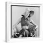 Cut Out Mid Riff Summer Dress-Yale Joel-Framed Photographic Print