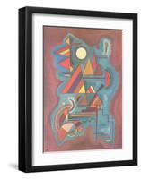 Cut-out-Wassily Kandinsky-Framed Collectable Print