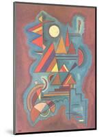 Cut-out-Wassily Kandinsky-Mounted Collectable Print