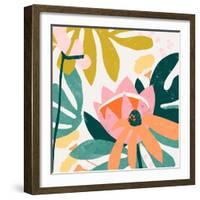 Cut Paper Garden III-June Erica Vess-Framed Art Print