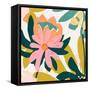 Cut Paper Garden IV-June Erica Vess-Framed Stretched Canvas