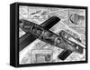 Cutaway Diagram of the V-1 'Flying Bomb'; Second World War-null-Framed Stretched Canvas