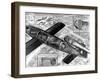 Cutaway Diagram of the V-1 'Flying Bomb'; Second World War-null-Framed Photographic Print