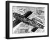 Cutaway Diagram of the V-1 'Flying Bomb'; Second World War-null-Framed Photographic Print