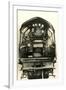 Cutaway View of Train Engine-null-Framed Art Print