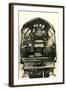 Cutaway View of Train Engine-null-Framed Art Print