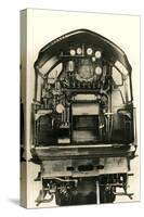 Cutaway View of Train Engine-null-Stretched Canvas