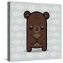 Cute Bear-Jace Grey-Stretched Canvas