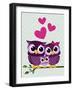 Cute Birds-Sergio Hayashi-Framed Art Print