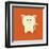 Cute Cartoon Cat-Nestor David Ramos Diaz-Framed Art Print