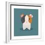 Cute Cartoon Hamster-Nestor David Ramos Diaz-Framed Premium Giclee Print