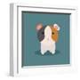 Cute Cartoon Hamster-Nestor David Ramos Diaz-Framed Art Print