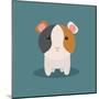 Cute Cartoon Hamster-Nestor David Ramos Diaz-Mounted Art Print