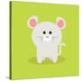 Cute Cartoon Mouse-Nestor David Ramos Diaz-Stretched Canvas