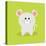 Cute Cartoon Mouse-Nestor David Ramos Diaz-Stretched Canvas