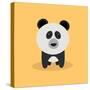 Cute Cartoon Panda-Nestor David Ramos Diaz-Stretched Canvas