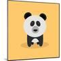 Cute Cartoon Panda-Nestor David Ramos Diaz-Mounted Art Print