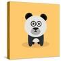 Cute Cartoon Panda-Nestor David Ramos Diaz-Stretched Canvas