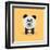 Cute Cartoon Panda-Nestor David Ramos Diaz-Framed Art Print