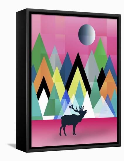 Cute Deer-Mark Ashkenazi-Framed Stretched Canvas