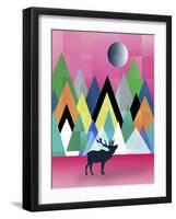 Cute Deer-Mark Ashkenazi-Framed Giclee Print