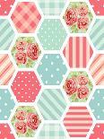 Cute Seamless Vintage Pattern as Patchwork in Shabby Chic Style Ideal for Kitchen Textile or Bed Li-Cute Designs-Art Print