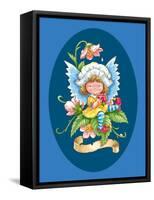 Cute Faerie-Olga Kovaleva-Framed Stretched Canvas