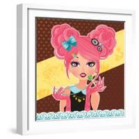 Cute Fashion-ayelet keshet-Framed Art Print