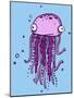 Cute Goofy Jellyfish-Lauren Ramer-Mounted Giclee Print