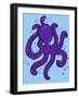 Cute Goofy Octopus-Lauren Ramer-Framed Giclee Print