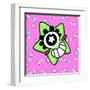 Cute Green Star-Andrea Buenfil-Framed Art Print