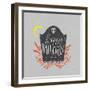 Cute Halloween I Neutral-Becky Thorns-Framed Premium Giclee Print