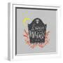 Cute Halloween I Neutral-Becky Thorns-Framed Premium Giclee Print