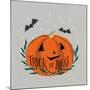 Cute Halloween II Neutral-Becky Thorns-Mounted Art Print